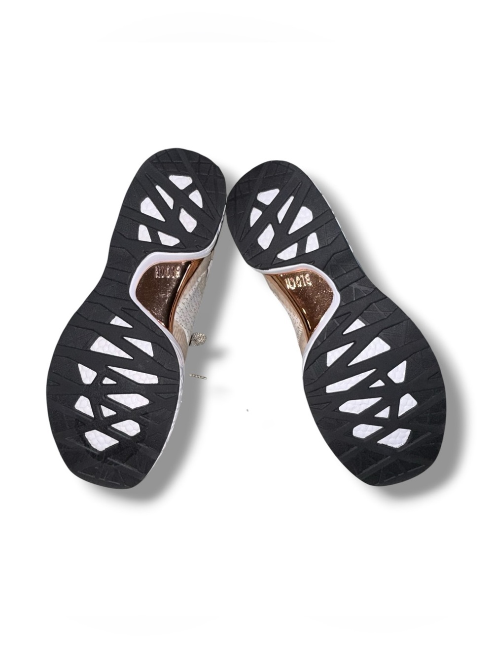 New BLOCH Women's Alcyone Dance & Lifestyle Shoe - Size 12 - Gold Metallic - Picture 7 of 12